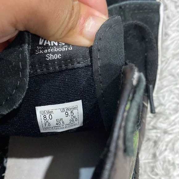 Vans High Cut Sneaker (unisex) M 8/W 9.5 - Picture 7 of 7